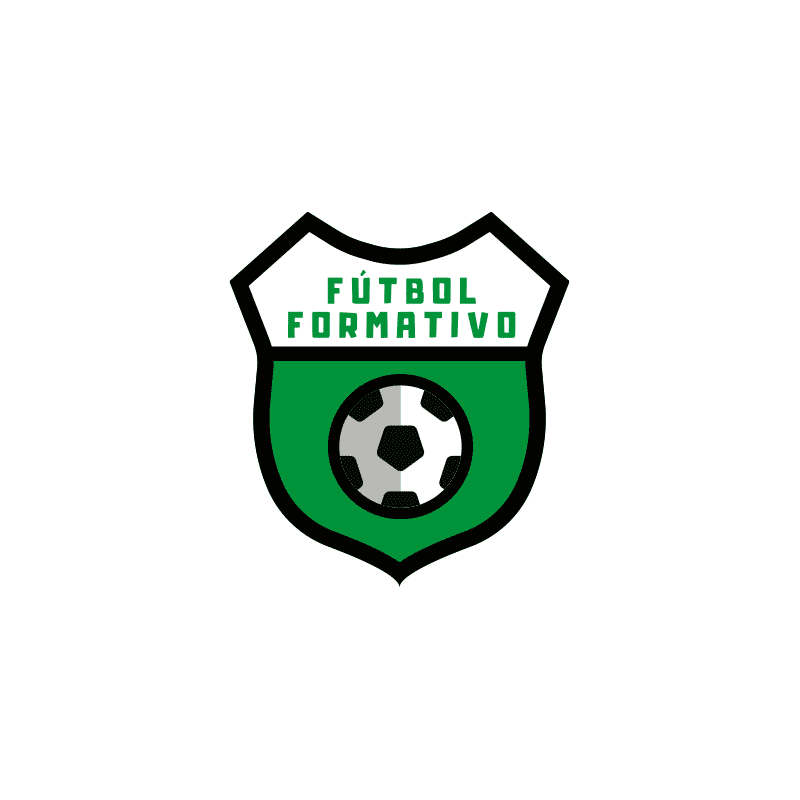 isologo logotipo futbol formativo