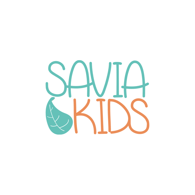 isologo logotipo savia kids
