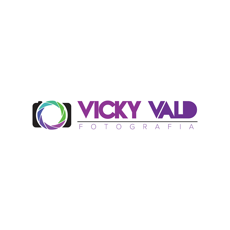 isologo logotipo vicky vald fotografia