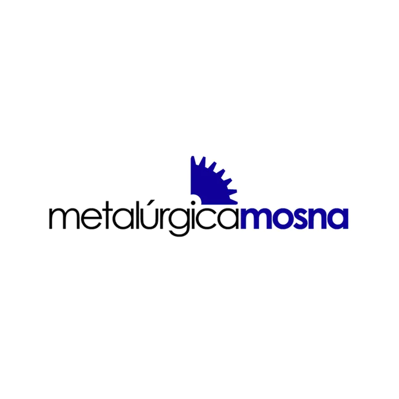 isologo logotipo metalurgica mosna